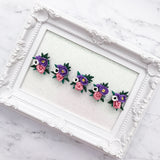 Pink Purple Flower Cluster