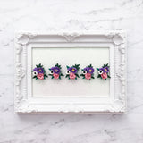 Pink Purple Flower Cluster