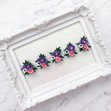 Pink Purple Flower Cluster