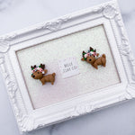 Cute Fall Floral Deer/BC
