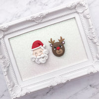 Santa Head / Reindeers - CHOOSE ONE