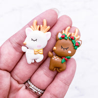 Cute Small White / Brown Deer - CHOOSE ONE