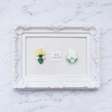 Bunny In Yellow Flower & Daisy Egg/BC - CHOOSE ONE