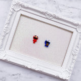 TINY Red And Blue Cute Monster/CFP - CHOOSE ONE