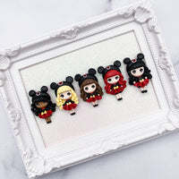 Black & Red Mouse Girls/FC - CHOOSE ONE