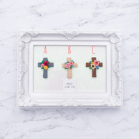 Floral Cross/BC - CHOOSE ONE