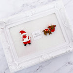 Santa Claus & Reindeer With Mask/BC - CHOOSE ONE