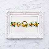 Sunflowers Floral Cluster/KC - CHOOSE ONE