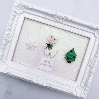 Christmas Llama, Tree & Snowflake/BC - CHOOSE ONE