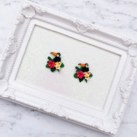 Toucan And Floral Cluster/KC - CHOOSE ONE