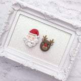Santa Head / Reindeers - CHOOSE ONE