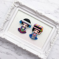 Hmong Traditional Girl LARGE/CG - CHOOSE ONE